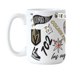NHL Vegas Golden Knights Founded 2017 White Ceramic Mug