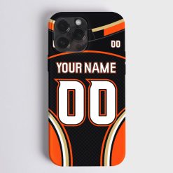 NHL Anaheim Ducks Custom Name Number Home Jersey Phone Case