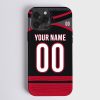 NHL Carolina Hurricanes Custom Name Number Home Jersey Phone Case