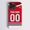NHL Chicago Blackhawks Custom Name Number Home Jersey Phone Case