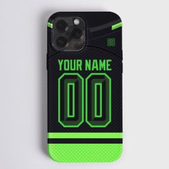 NHL Dallas Stars Custom Name Number Alternate Jersey Phone Case