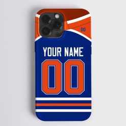 NHL Edmonton Oilers Custom Name Number Home Jersey Phone Case