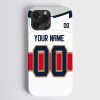 NHL Florida Panthers Custom Name Number Away Jersey Phone Case
