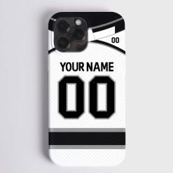 NHL Los Angeles Kings Custom Name Number Away Jersey Phone Case