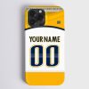 NHL Nashville Predators Custom Name Number Away Jersey Phone Case