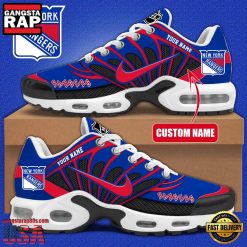 NHL New York Rangers Custom Name New Edition Air Max Plus Shoes