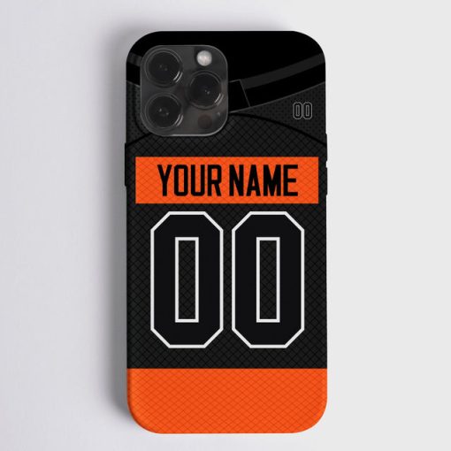NHL Philadelphia Flyers Custom Name Number Alternate Jersey Phone Case