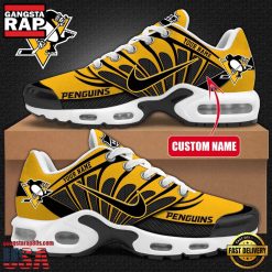 NHL Pittsburgh Penguins Custom Name New Edition Air Max Plus Shoes
