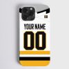 NHL Pittsburgh Penguins Custom Name Number Away Jersey Phone Case