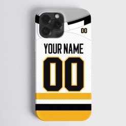 NHL Pittsburgh Penguins Custom Name Number Away Jersey Phone Case