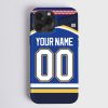 NHL St. Louis Blues Custom Name Number Home Jersey Phone Case