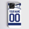 NHL Toronto Maple Leafs Custom Name Number Away Jersey Phone Case
