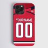 NHL Washington Capitals Custom Name Number Home Jersey Phone Case