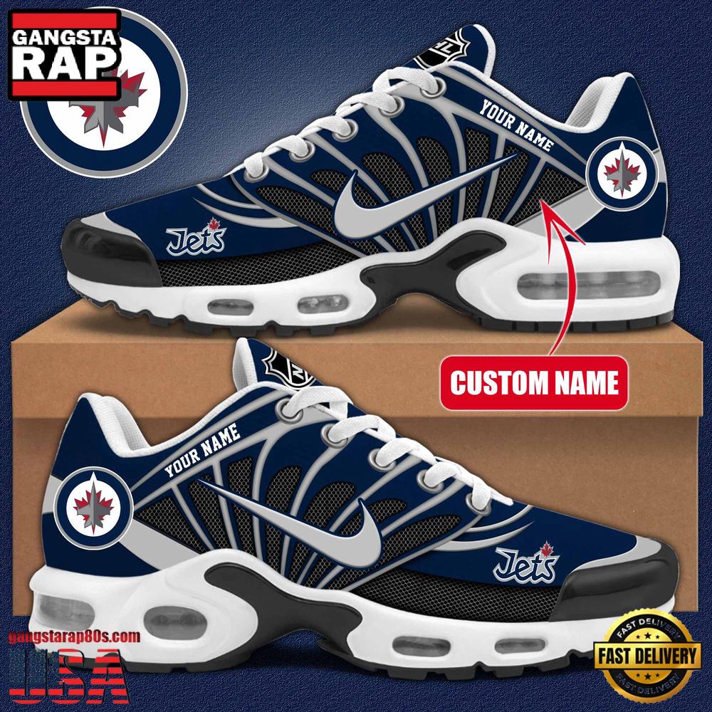 NHL Winnipeg Jets Custom Name New Edition Air Max Plus Shoes