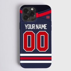 NHL Winnipeg Jets Custom Name Number Alternate Jersey Phone Case