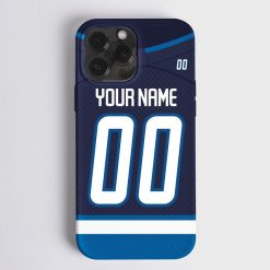 NHL Winnipeg Jets Custom Name Number Home Jersey Phone Case