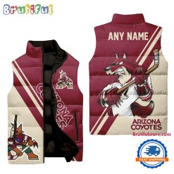 NHL Arizona Coyotes Custom Name Limited Edition Venture Vest