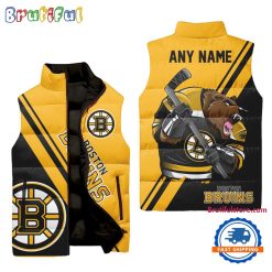NHL Boston Bruins Custom Name Limited Edition Venture Vest
