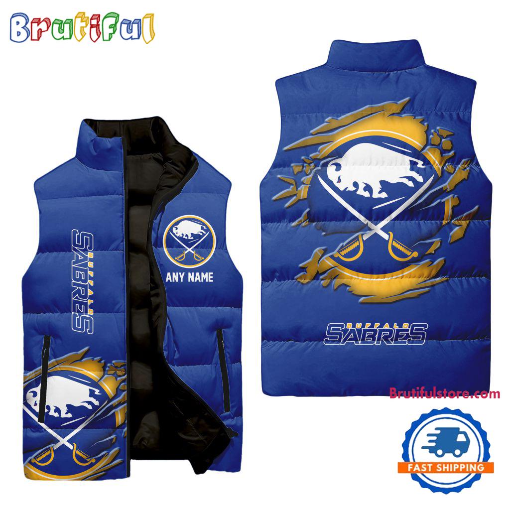 NHL Buffalo Sabres Custom Name New Edition Venture Vest