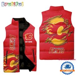 NHL Calgary Flames Custom Name New Edition Venture Vest