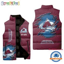 NHL Colorado Avalanche Custom Name New Edition Venture Vest