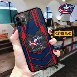 NHL Columbus Blue Jackets Custom Name New Edition Phone Case
