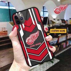 NHL Detroit Red Wings Custom Name New Edition Phone Case