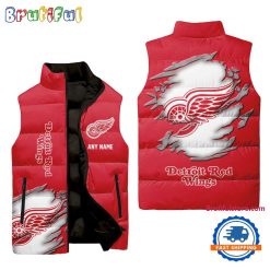 NHL Detroit Red Wings Custom Name New Edition Venture Vest