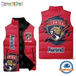 NHL Florida Panthers Custom Name New Edition Venture Vest