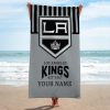 NHL Los Angeles Kings Custom Name Gift For Fans Beach Towel