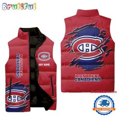 NHL Montreal Canadiens Custom Name New Edition Venture Vest