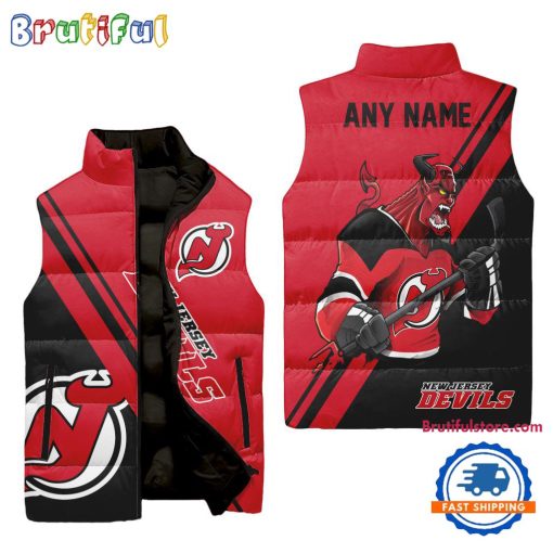 NHL New Jersey Devils Custom Name Limited Edition Venture Vest