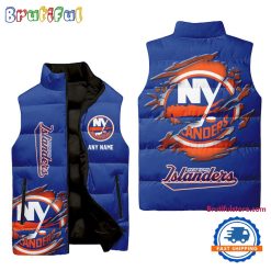 NHL New York Islanders Custom Name New Edition Venture Vest