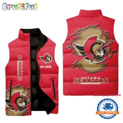 NHL Ottawa Senators Custom Name New Edition Venture Vest