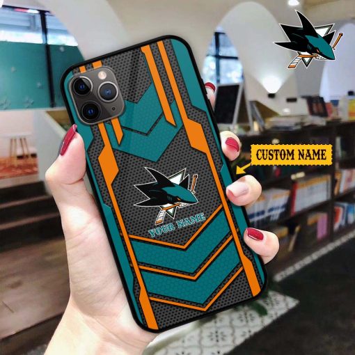 NHL San Jose Sharks Custom Name New Edition Phone Case