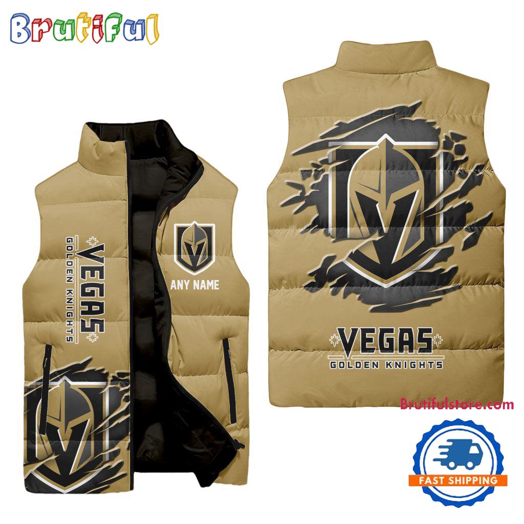 NHL Vegas Golden Knights Custom Name New Edition Venture Vest