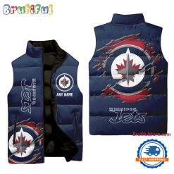 NHL Winnipeg Jets Custom Name New Edition Venture Vest