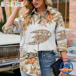 NHL Anaheim Ducks Limited Edition Casual Shirt for Women