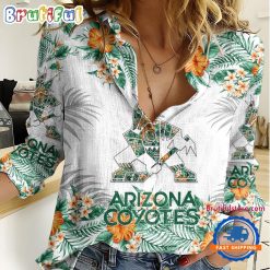 NHL Arizona Coyotes Limited Edition Casual Shirt for Women