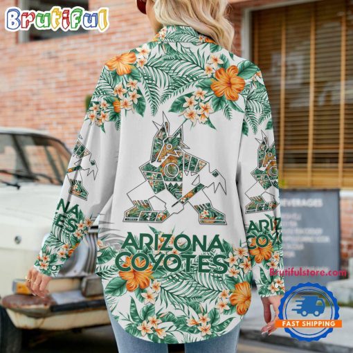 NHL Arizona Coyotes Limited Edition Casual Shirt for Women