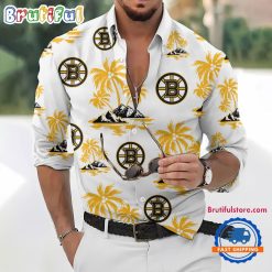 NHL Boston Bruins New Version Long Sleeve Button Shirt