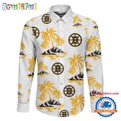 Alternative view of NHL Boston Bruins New Version Long Sleeve Button Shirt