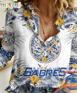 NHL Buffalo Sabres Limited Edition Casual Shirt for Women
