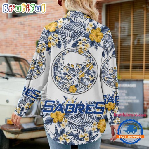 NHL Buffalo Sabres Limited Edition Casual Shirt for Women