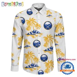 NHL Buffalo Sabres New Version Long Sleeve Button Shirt