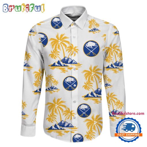 NHL Buffalo Sabres New Version Long Sleeve Button Shirt