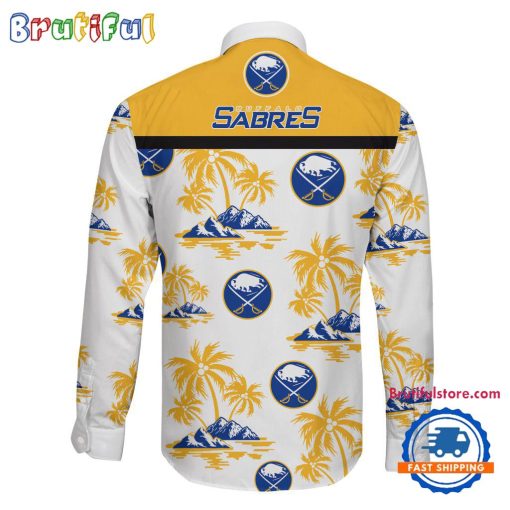 NHL Buffalo Sabres New Version Long Sleeve Button Shirt