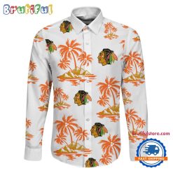 Alternative view of NHL Chicago Blackhawks New Version Long Sleeve Button Shirt