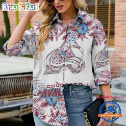 NHL Colorado Avalanche Limited Edition Casual Shirt for Women