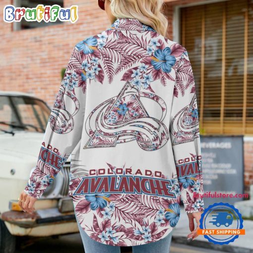NHL Colorado Avalanche Limited Edition Casual Shirt for Women